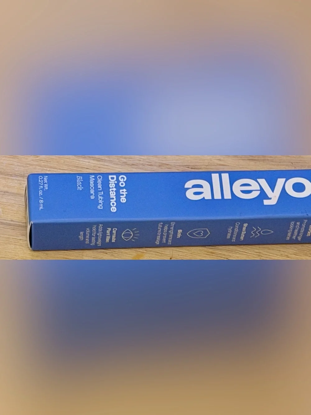 NWT. alleyoop Go the Distance Lengthening & Strengthening Tubing Mascara - Black
